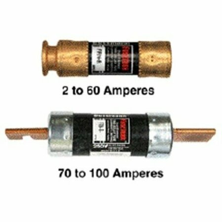 EATON BUSSMANN UL Class Fuse, RK5 Class, ECNR Series, Time-Delay, 30A, 250V AC, Non-Indicating ECNR30